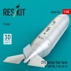RESKIT RSU48-0566 275 gallon fuel tank (F-5E/F/N, F-20, AT-3) (1 pcs) (3D Printed) (1/48)